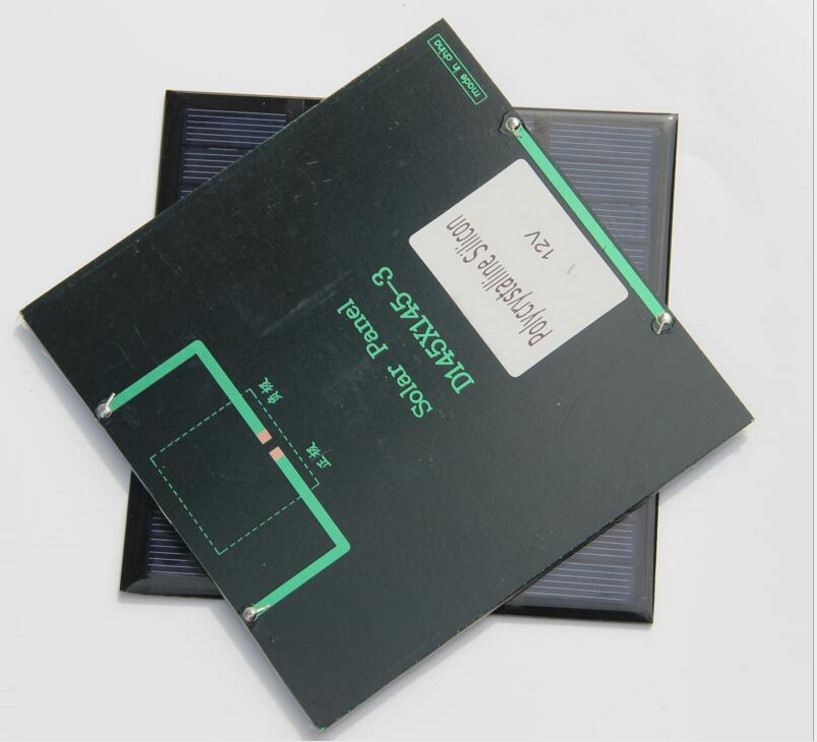 Solar Panel 3W 12V Polycrystalline Silicon DIY Module Battery Charge