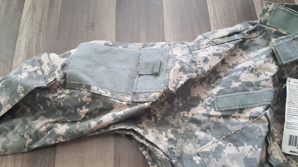 Army Combat Uniform Coat FR Medium Long Digital Camo NWT