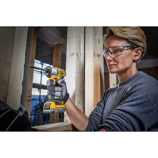 DEWALT POWERSTACK DCF840E1 20V MAX 1/4" BRUSHLESS CORDLESS IMPACT DRIVER KIT