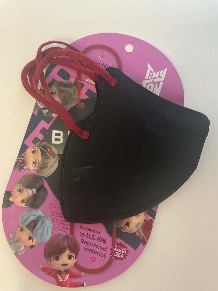 BTS TinyTAN Mask QUINTET KIT nano filter 5 layer face mask 