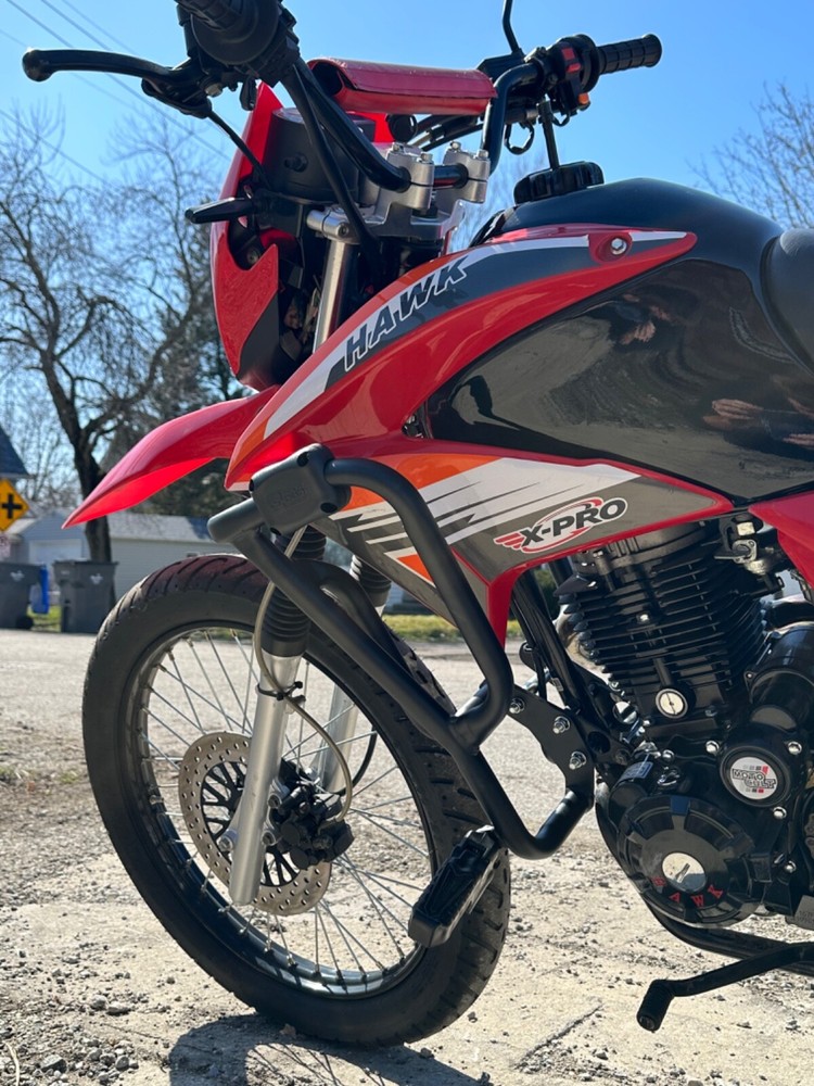 Hawk 250 highway bars/crash bars