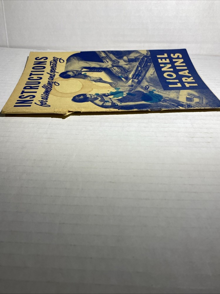 HO - 1950 Instructions For Assembling And Operating Lionel Trains