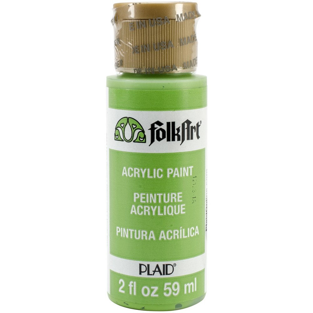 FolkArt Acrylic Paint 2oz-Lime Green