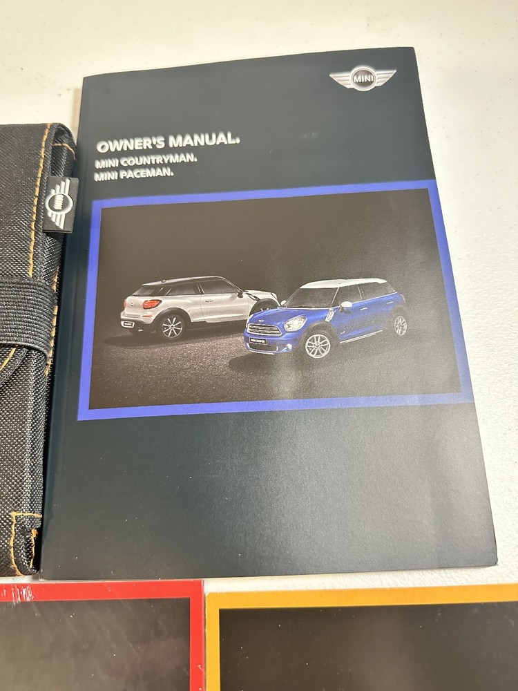 2016 MINI Countryman Paceman Owner's Manual