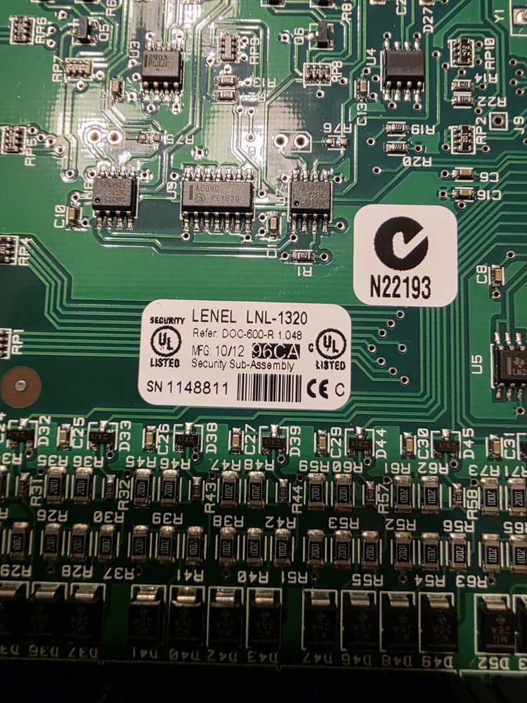 Lenel LNL-1320-S3 Dual Reader Interface Module Access Control Used 4 Total