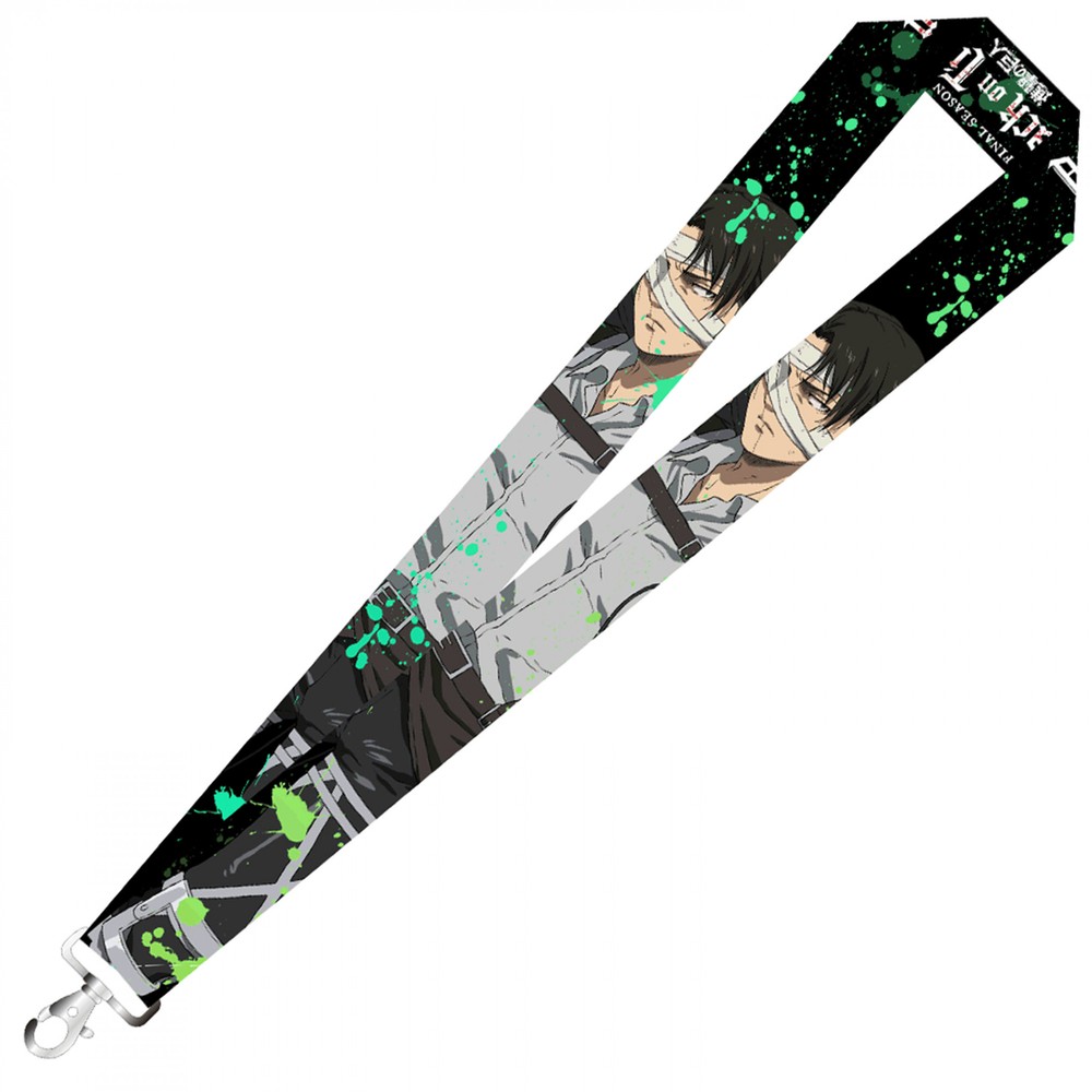 Attack on Titan Captain Levi Lanyard Multi-Color