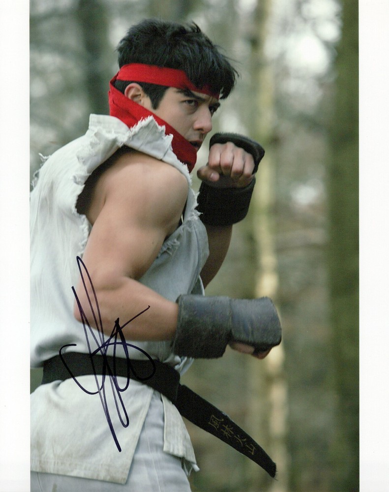 Jonathan Patrick Foo Streetfighter Legacy autographed photo signed 8x10 #5 Ryu