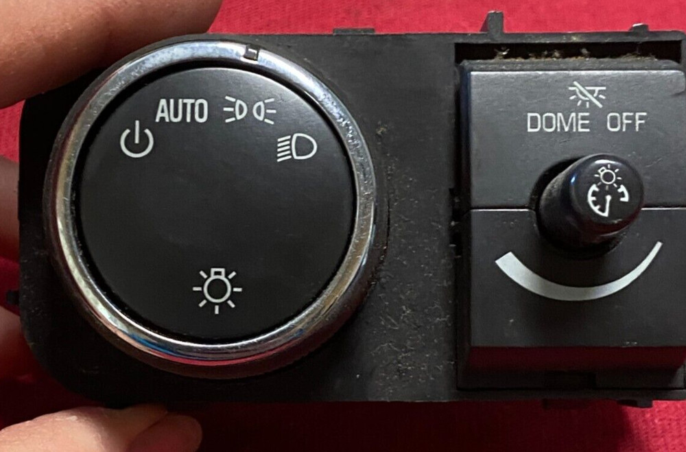 CHEVY / GMC  HEADLIGHT, DIMMER,DOME OVERRIDE SWITCH