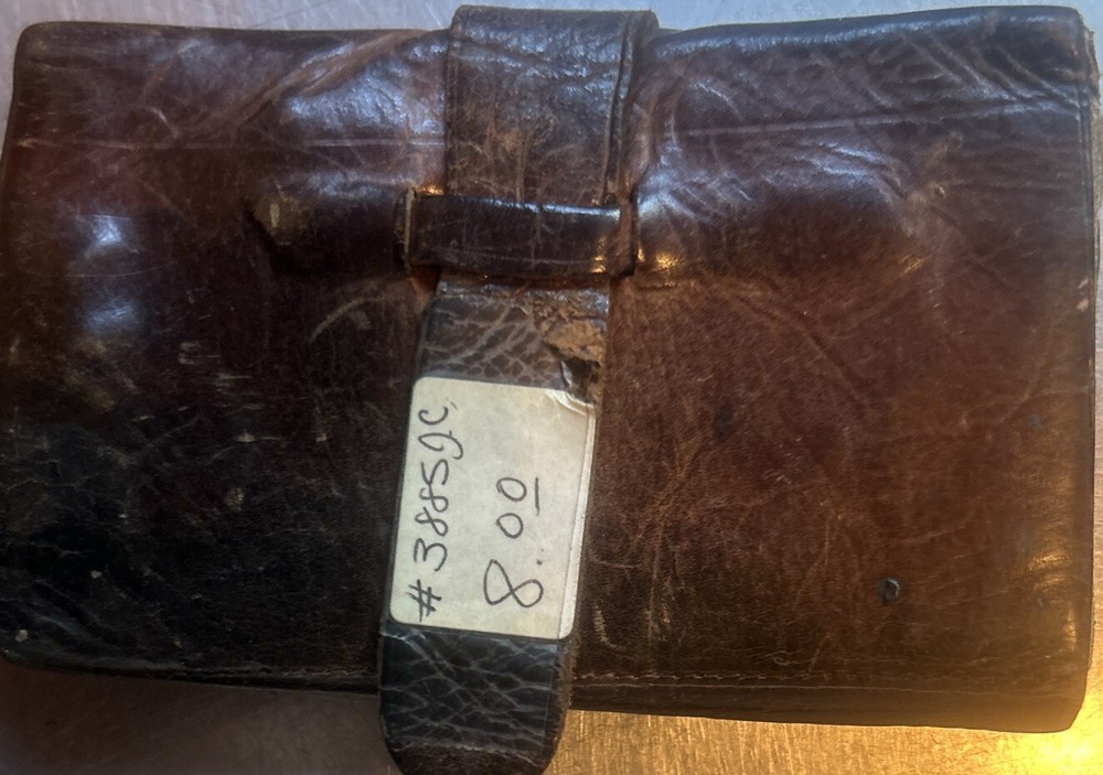 Genuine Calf Finish Antique Wallet