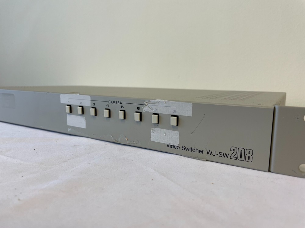 Panasonic WJ-SW208 Video Switcher 8 Input Channel Selector