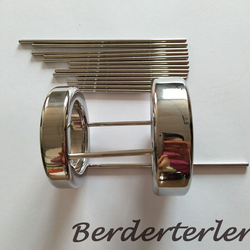 Stainless Steel Penis Extender Stretcher Threaded Adjustable Length Enlarger