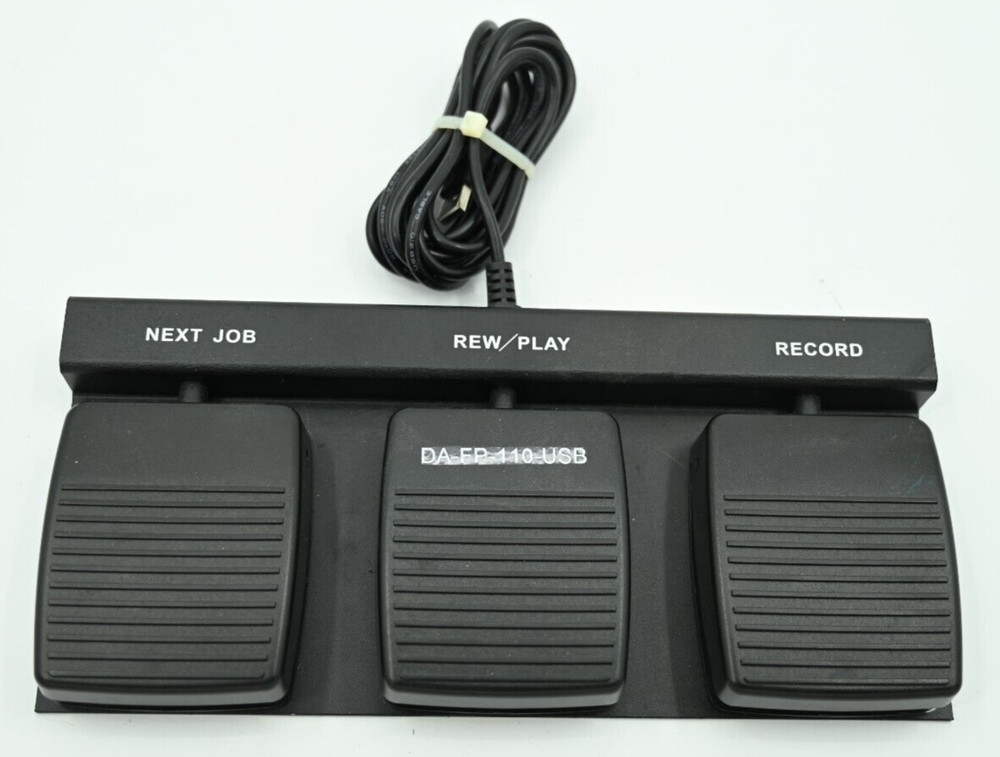 DA-FP-110-USB PC Dictation Foot Petal