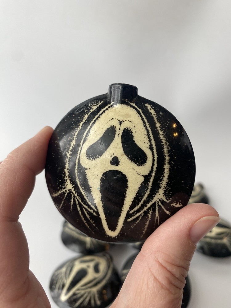 Vtg 90s Scream Ghostface 9 String Light Covers Halloween Easter Unlimited