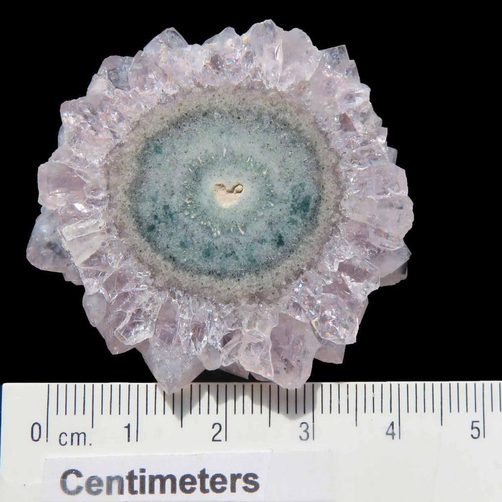 Stalactite Flower Slice Polished Both Sides U310
