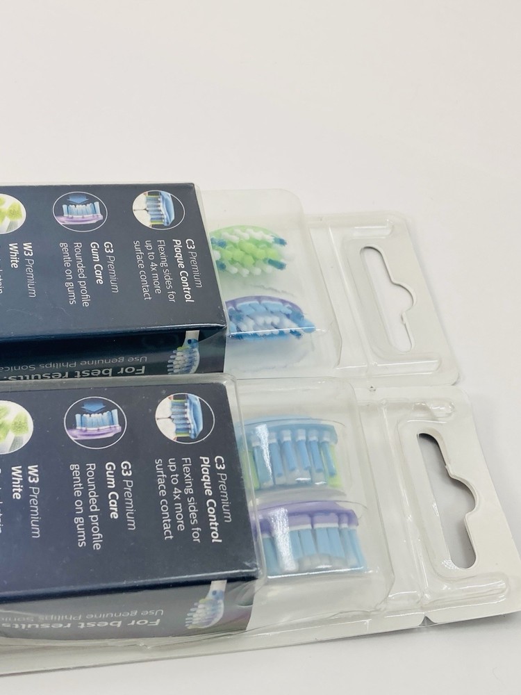 Philips Sonicare C3 G3 W3 Variety Pack Bundle (2 Set) OPEN BOX– One Missing Head