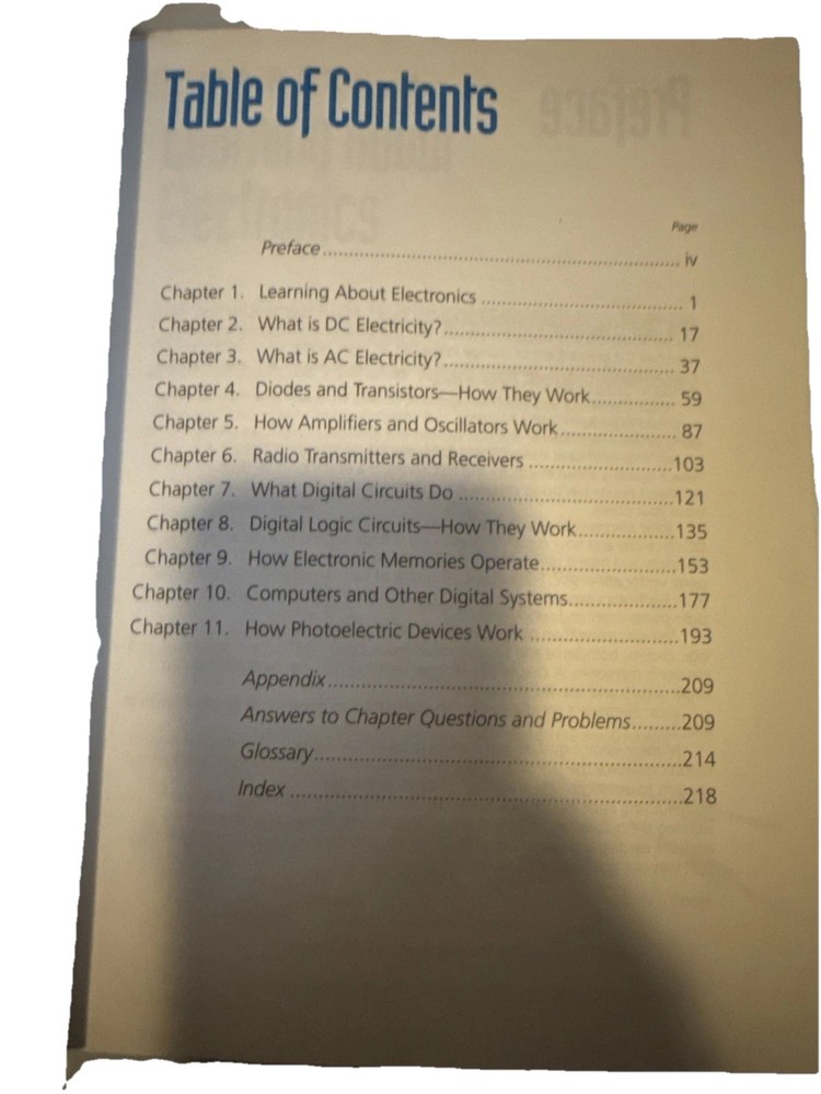 Radio Shack Basic Electronics Gene McWhorter Alvis Evans