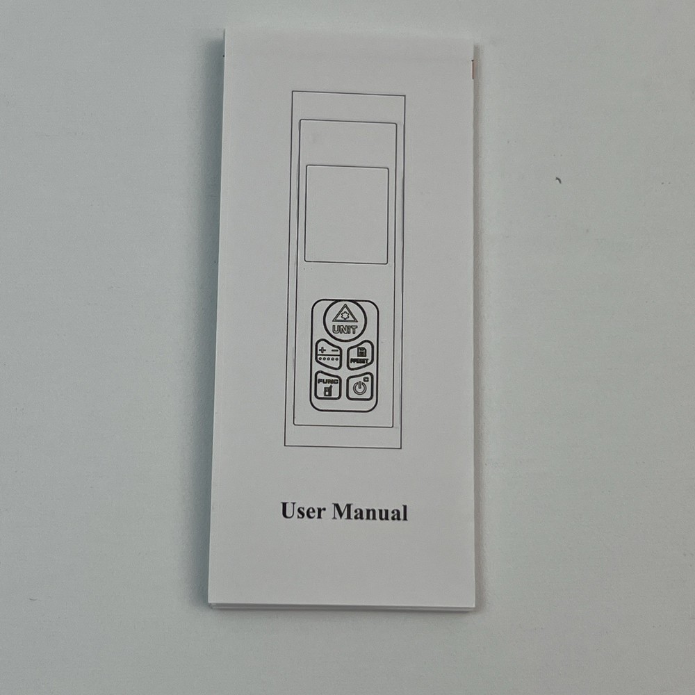 60M Digital LCD Laser Distance Meter Rangefinder Mini Rechargeable Tool Handheld
