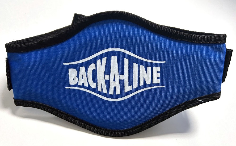 Back-A-Line Back Support Belt Royal Blue X-Small (23" - 27")