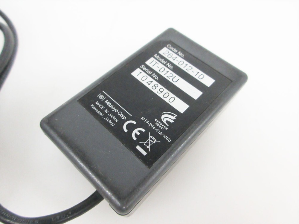 MITUTOYO IT-012U 264-012-10 USB INPUT INTERFACE GAGE & 05CZA662 DIGIMATIC CABLE