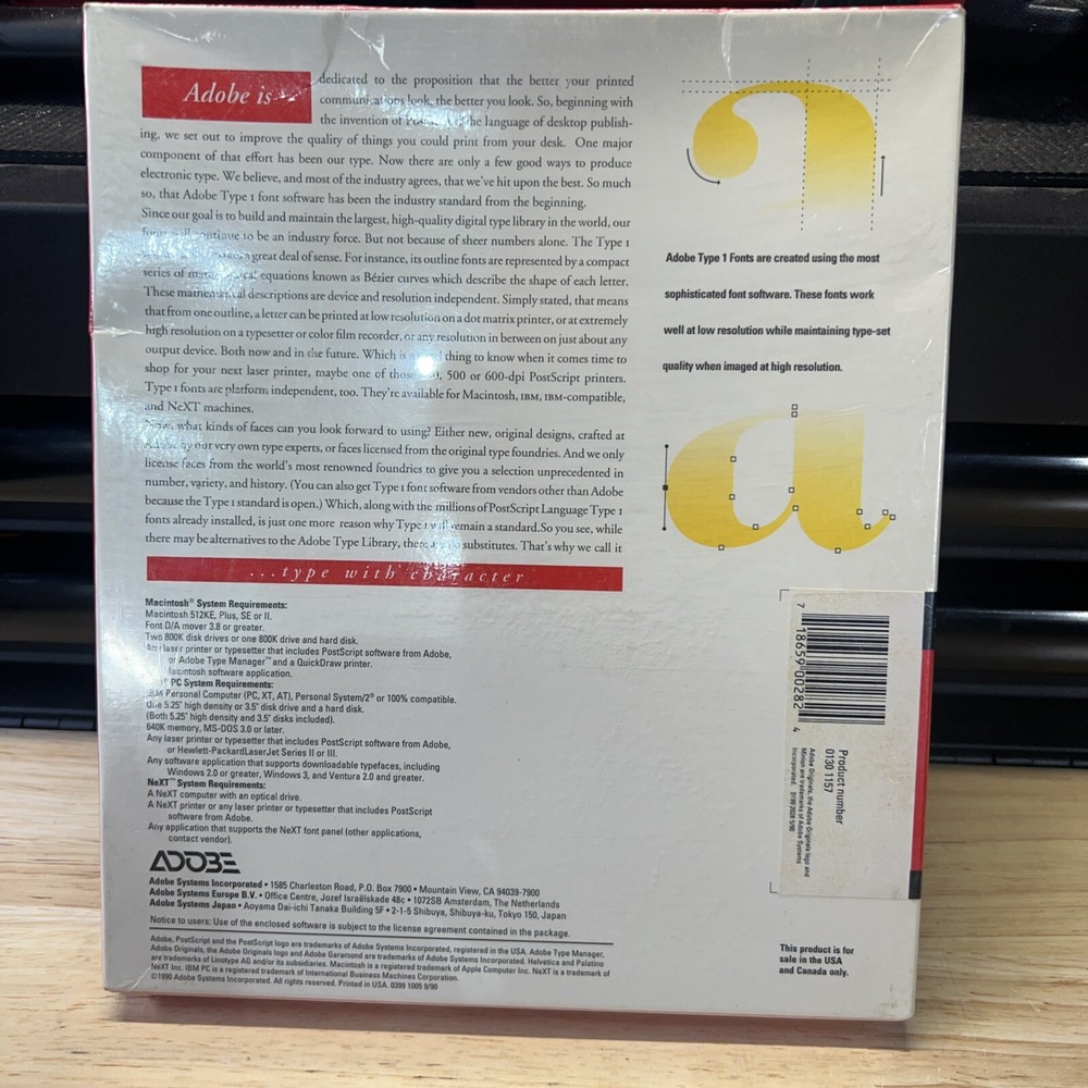 Adobe Type Library Minion