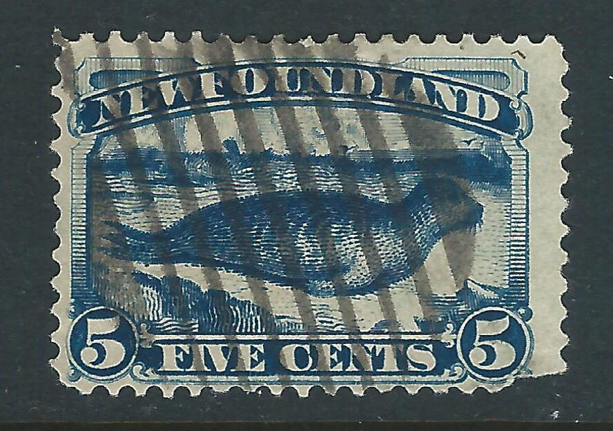 Bigjake: Newfoundland #53, 5 cent Harp Seal