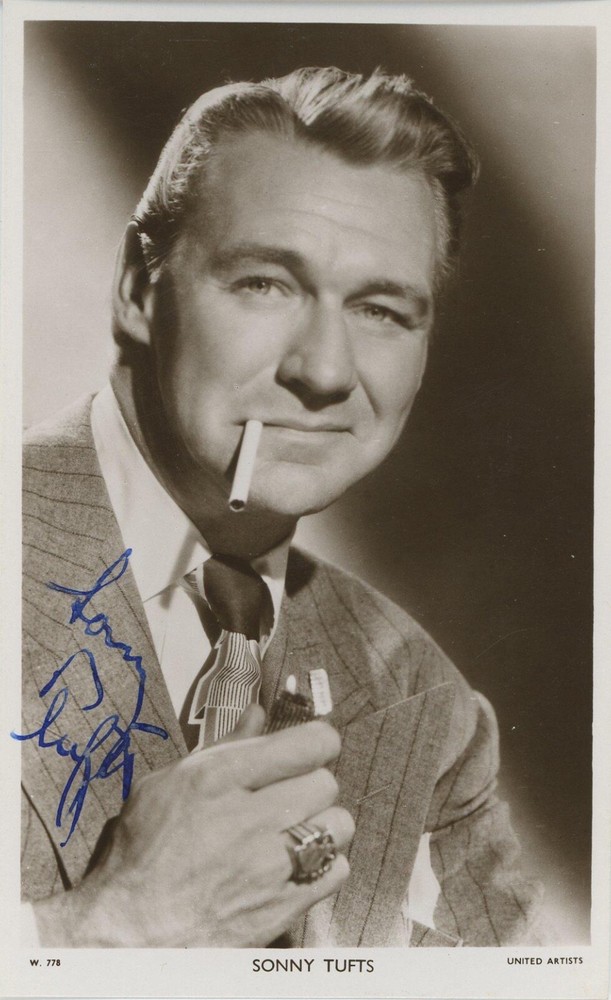 Sonny Tufts- Signed Vintage Photograph