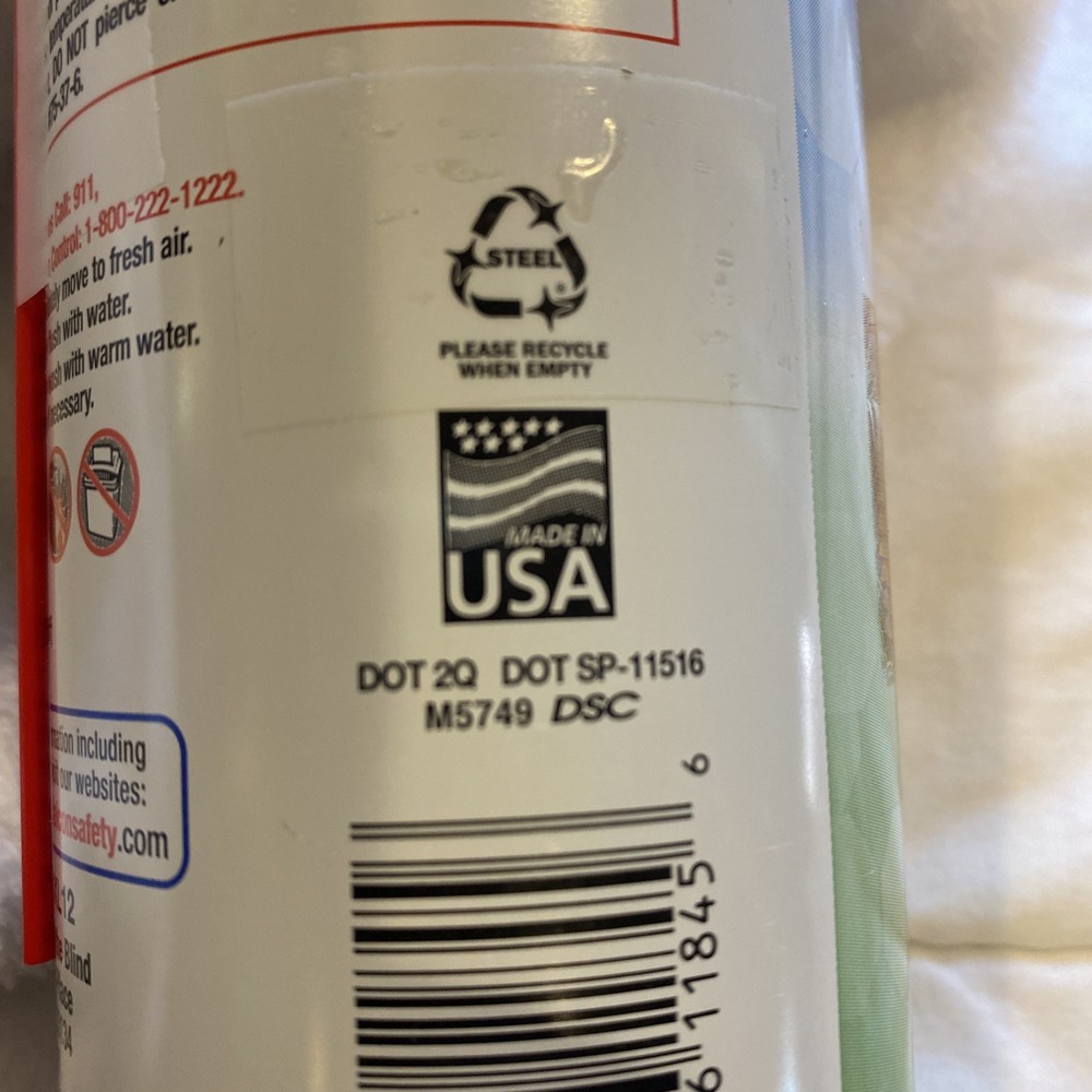 DUST OFF RET10521 Disposable Duster 12 Oz for Keyboards Computers Electronics