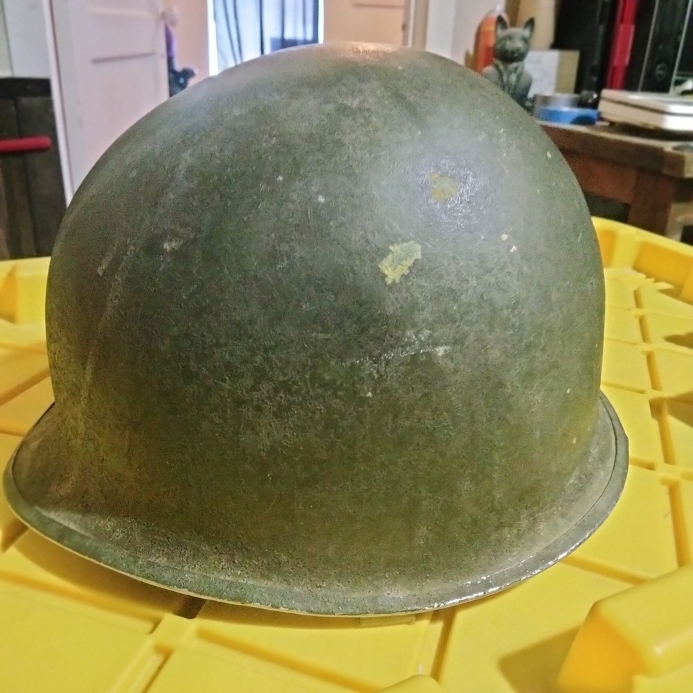 WW2 US M1 Fixed Bail Front Seam Original (No Liner)