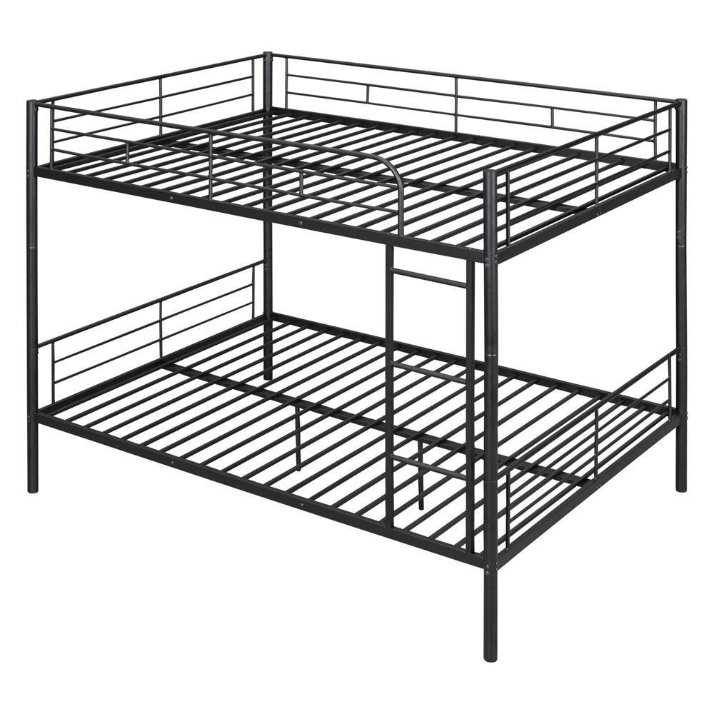 Save Space or Split Into 2 Beds Full Over Full Metal Bunk Bed