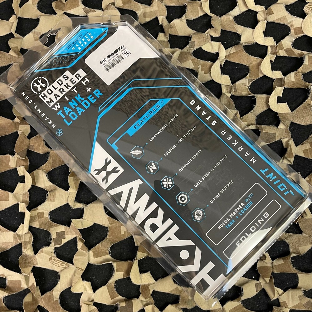 NEW HK Army Joint Folding Gun Stand - Blue