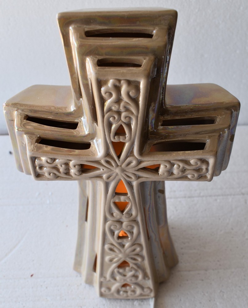 Ceramic Cross Night Light from Kirklands