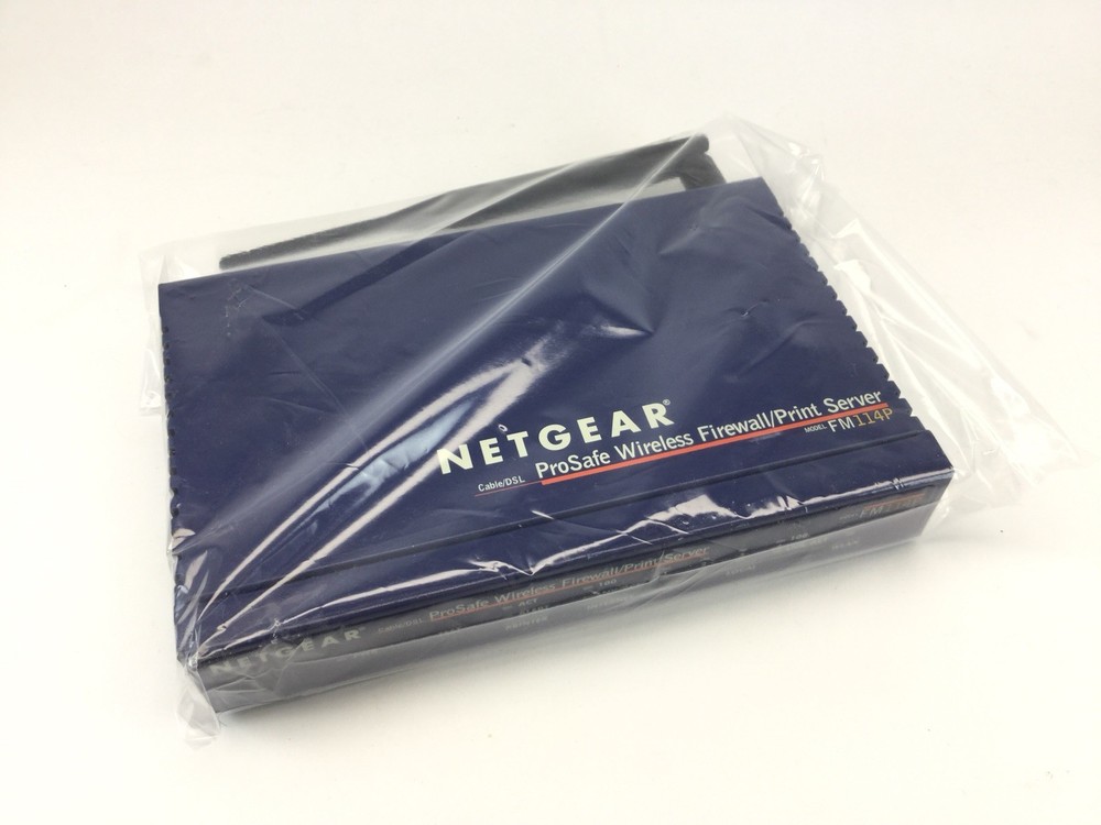 Netgear FR114P 4-port Cable/DSL ProSafe Firewall with print server
