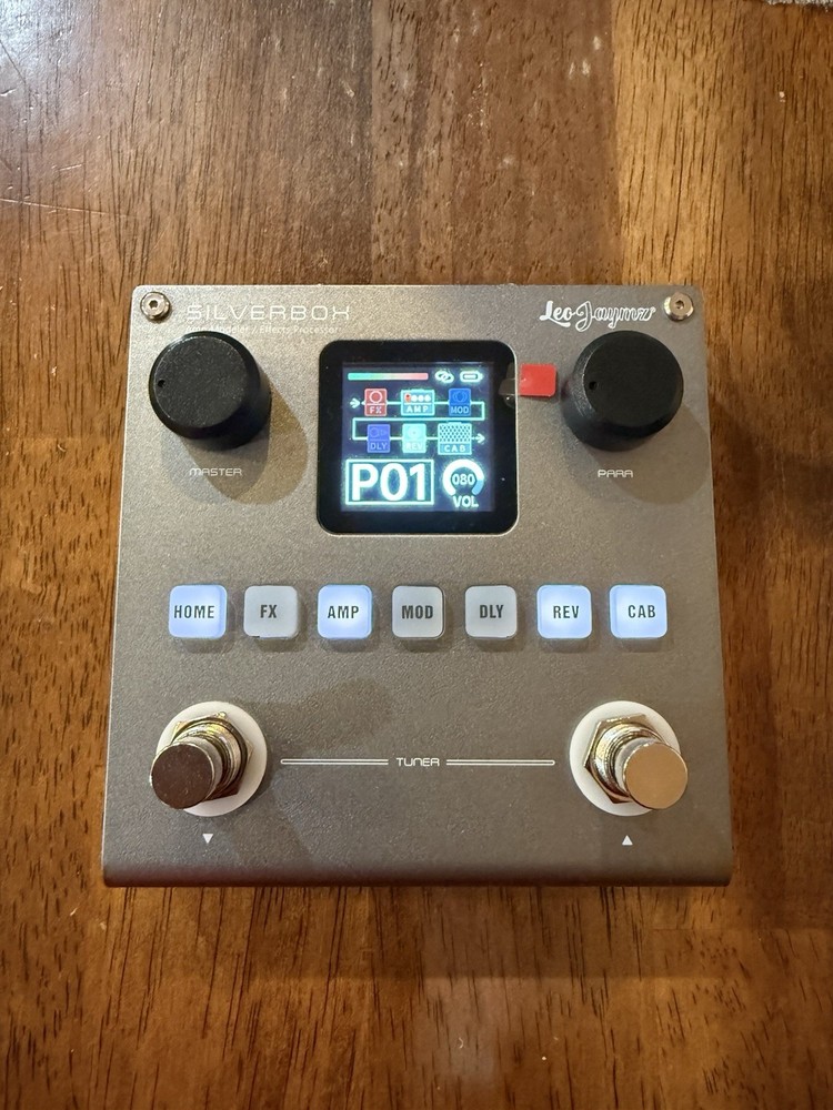 Leo Jaymz Silverbox  6 Effects Modules, 80 Presets Chargeable