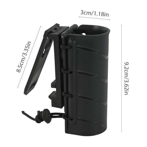 Flashlight Holder for Belt,Rotatable Flashlight Holder Pouch Clip,Rotatable