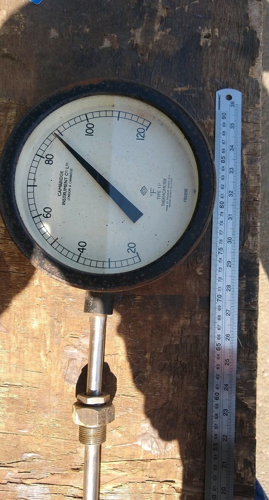 Original Cambridge Instrument Co Ltd Thermometer type11 (dip stick)