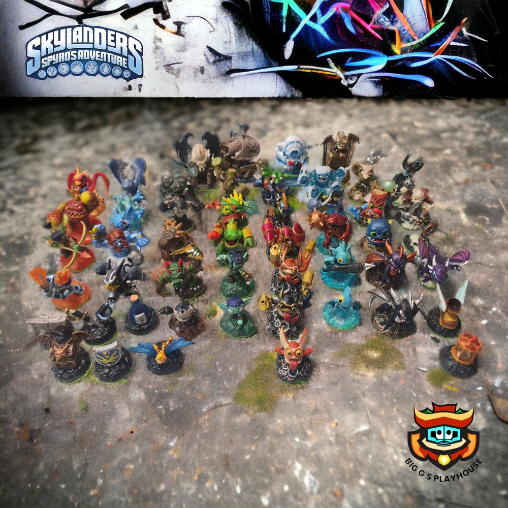 🕹️ Skylanders Spyros Adventures Figures - Magic Items - Variants - Huge Variety