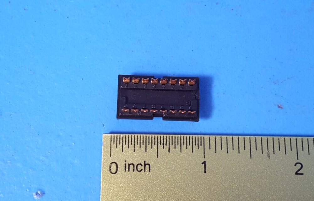 (5 PCS) IC SOCKET, 616-D65, AUGAT