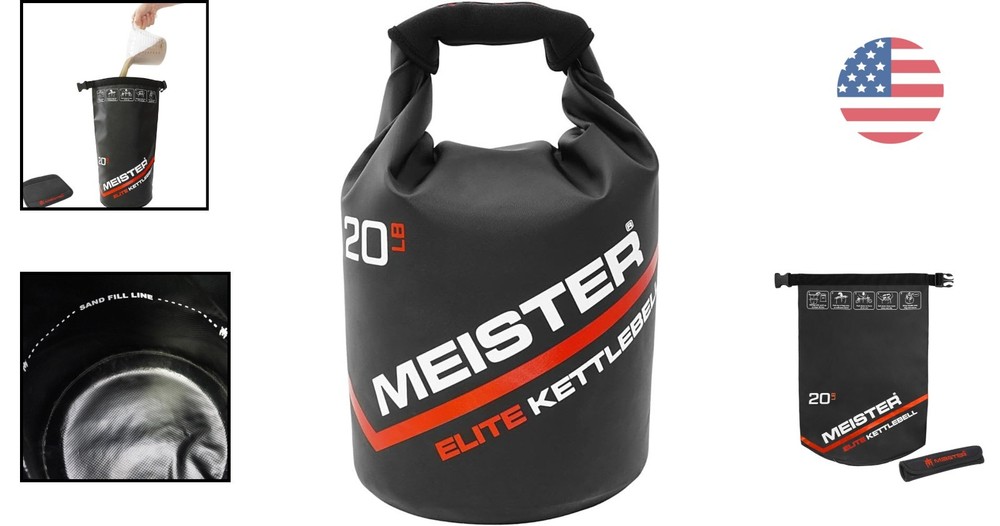 Versatile Elite Sand Kettlebell - Travel-Friendly Design for Strength Training