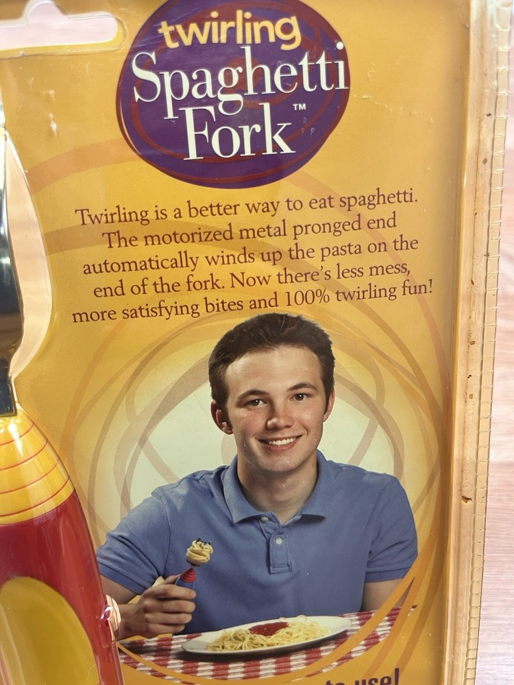 Twirling Spaghetti Fork- Battery Operated NEW in Package