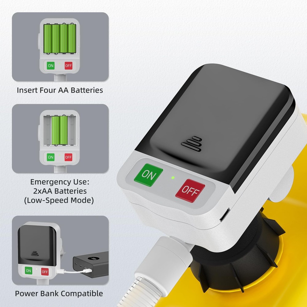 Automatic Fuel Transfer Pump, 3.2 Gallon per Min, includes 51'' Fuel Transfer...