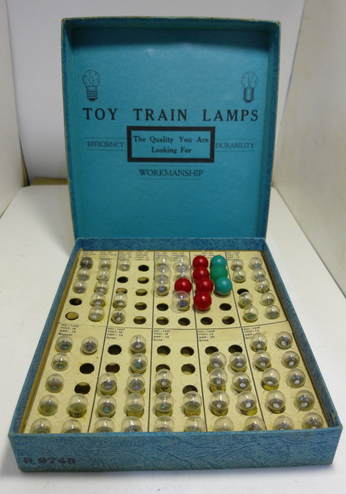 Vintage Toy Train Lamp AST. 73 Bulb