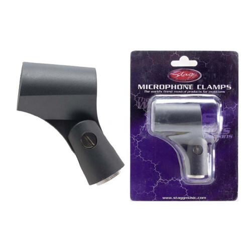Rubber Microphone Clip, 23-29 Mm