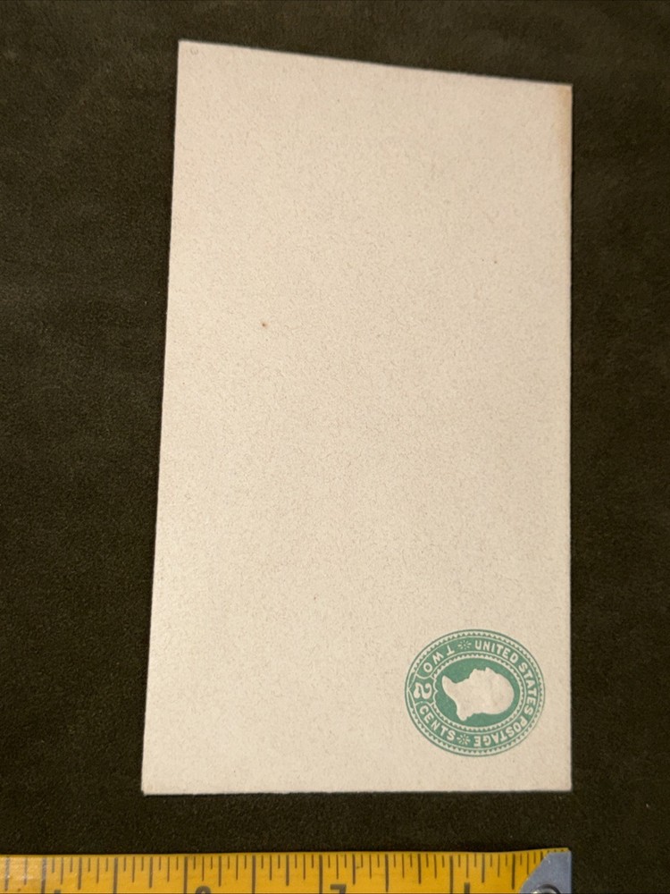 1880s US Stamp Scott #U322 - 2 Cent Washington Envelope #2