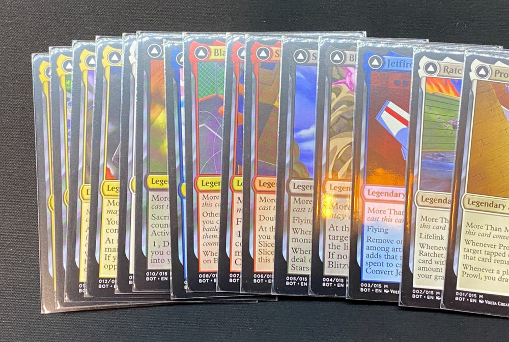 MTG - Transformers (BOT) - Complete Set (#1-15) - Regular - NM