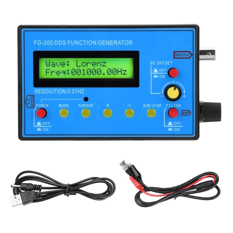 Multifunction Waveform Generator Portable Schumann Resonator Frequency Generator