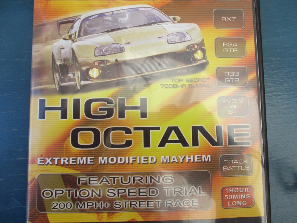 Fast Car High Octane Motorsport DVD