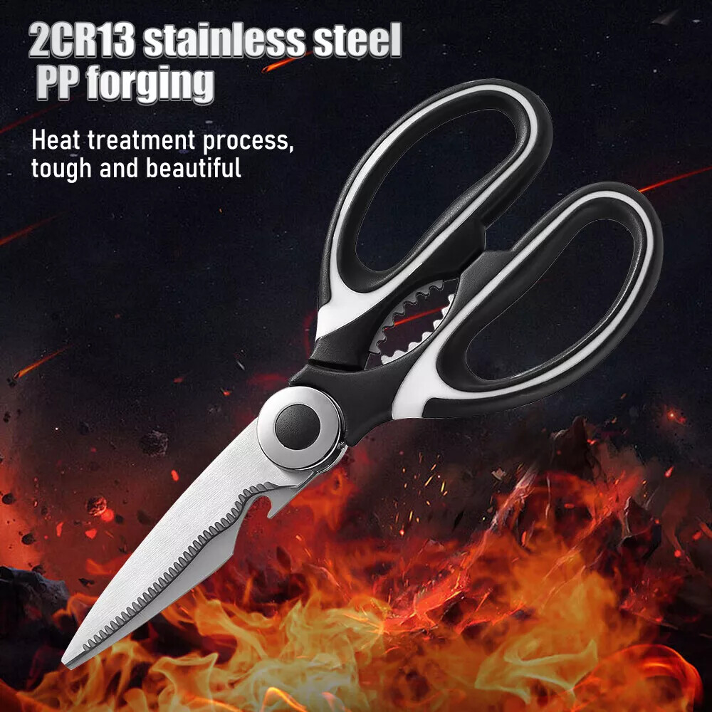 Multi -functional Kitchen Shears Heavy Duty Scissors for Meat Fish Chicken Bones