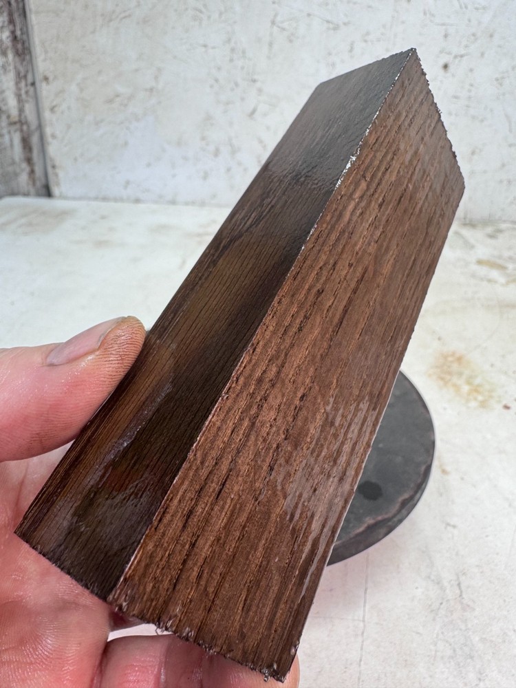 Stabilized Bog Oak Knife Block | SBO 132