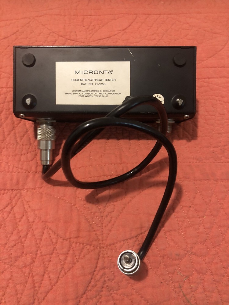 Micronta Field Strength and SWR Tester Model 21-525B