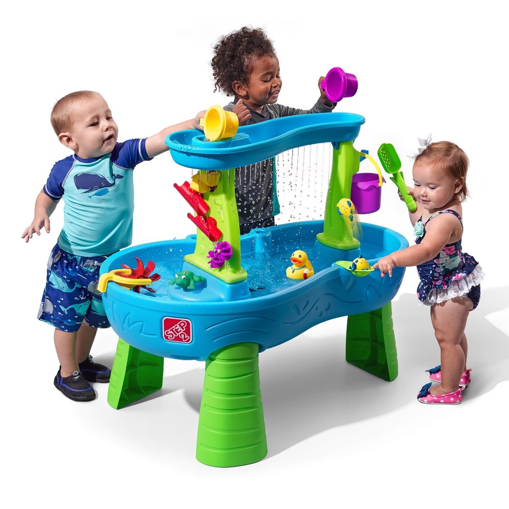 Step2 Rain Showers Splash Pond Water Table with Waterfall Tray
